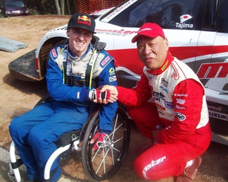 Here he is with Monster Tajima.Travis Tollett Facebook